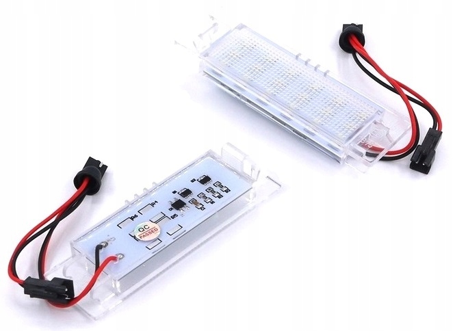 фото №1, Led фонари номерного знака подсветка opel vectra-c insignia astra-j-h corsa-d