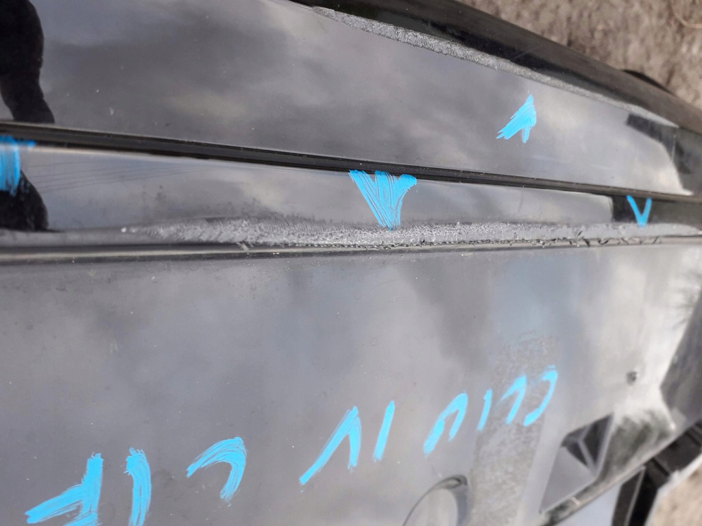 фото №5, Бампер dół задня задній renault clio iv lift