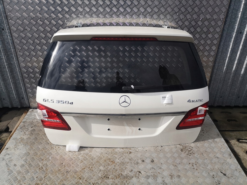 фото №3, Mercedes x166 gls 2015 r крышка багажника багажника 799