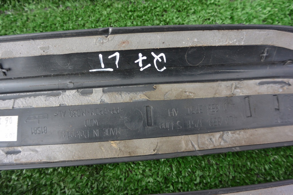 фото №11, Молдинг порог s-line левый перед задняя audi q7 4l