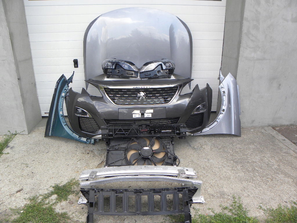 фото №1, Peugeot 3008 ii-5008 ii капот, бампер лампы full led