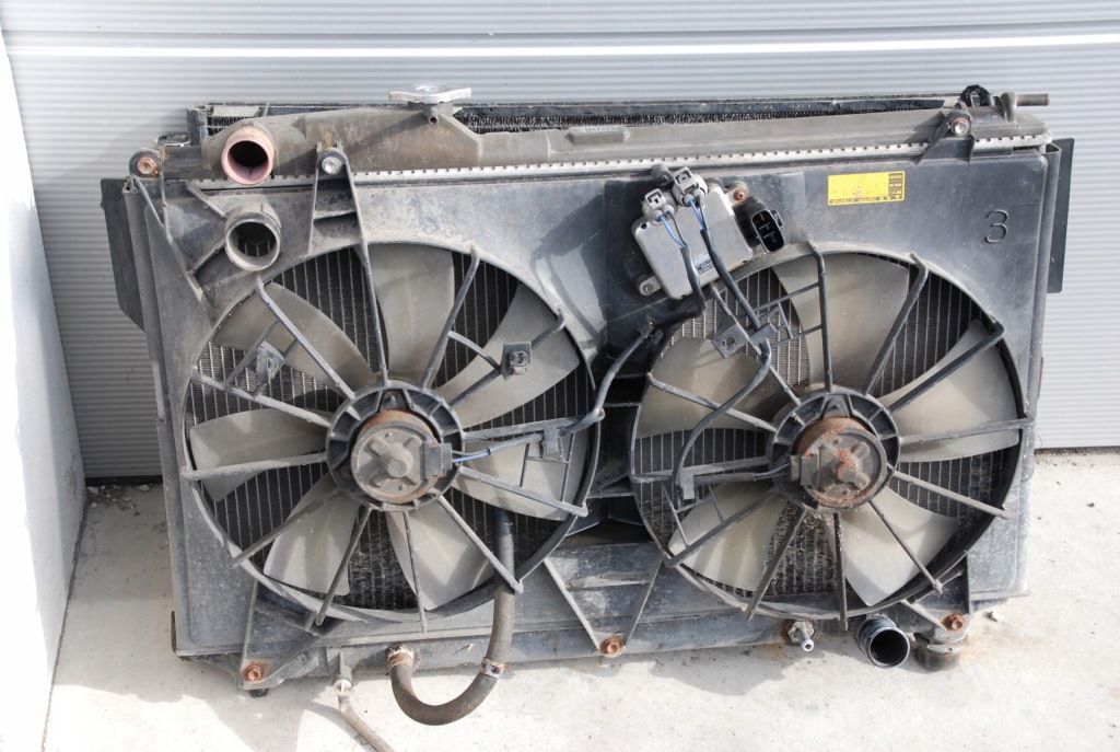 фото №3, Lexus ls ls430 01-04 радиатор вентилятор