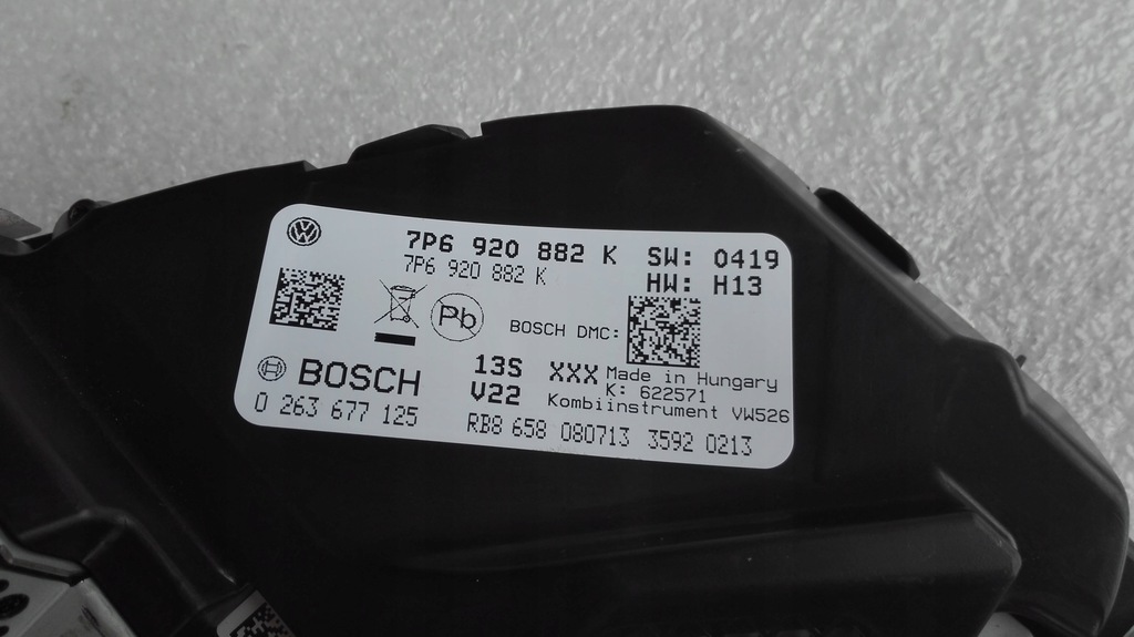 фото №5, Vw touareg 7p лічильник прилади 7p6920882k