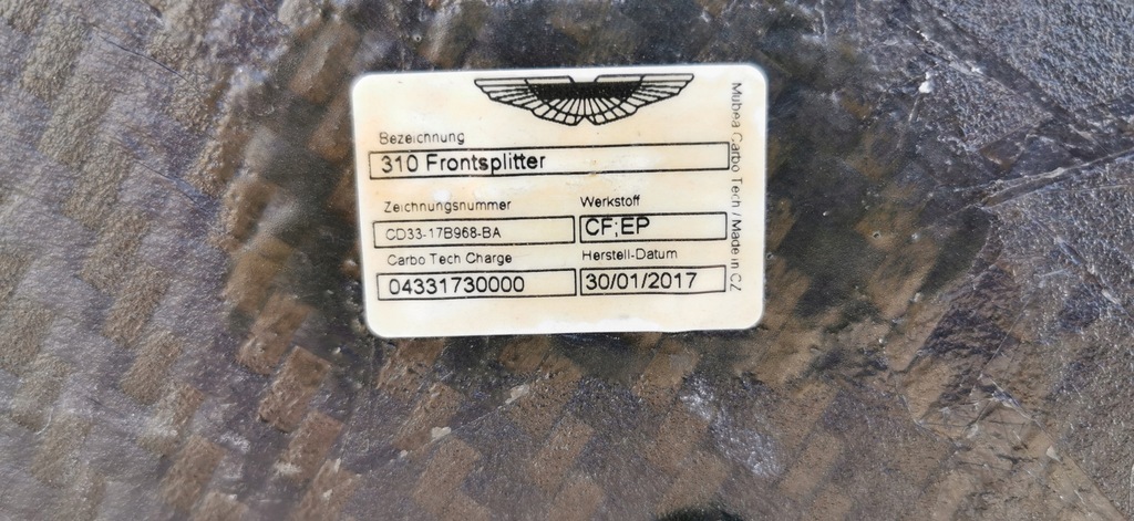 фото №10, Aston martin vanquish карбон бампер