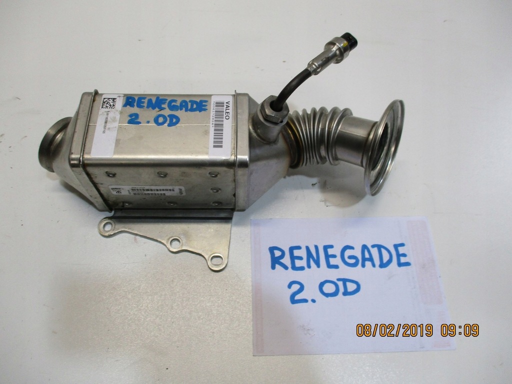 фото №4, Радіатор вихлопних газів jeep renegade 2,0d 55268284