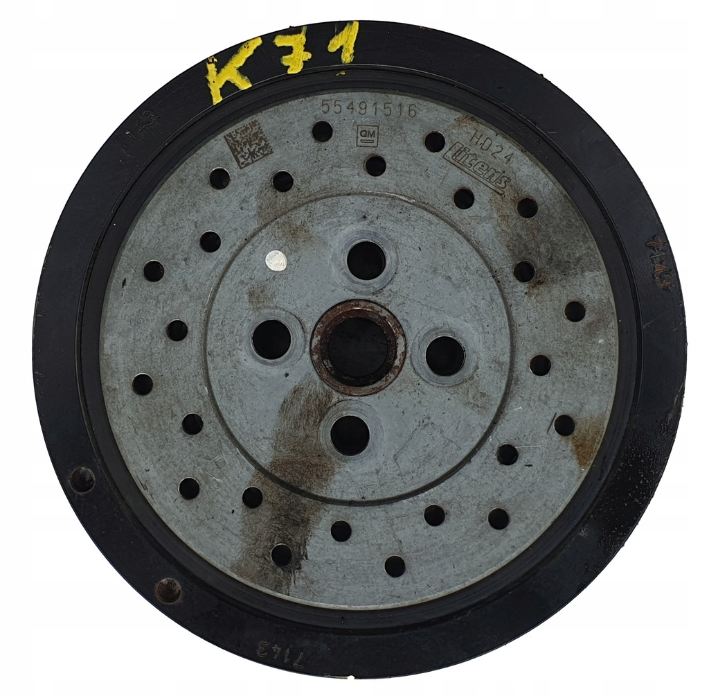 фото №1, K71 шкив opel insignia 2.0 cdti 55491516