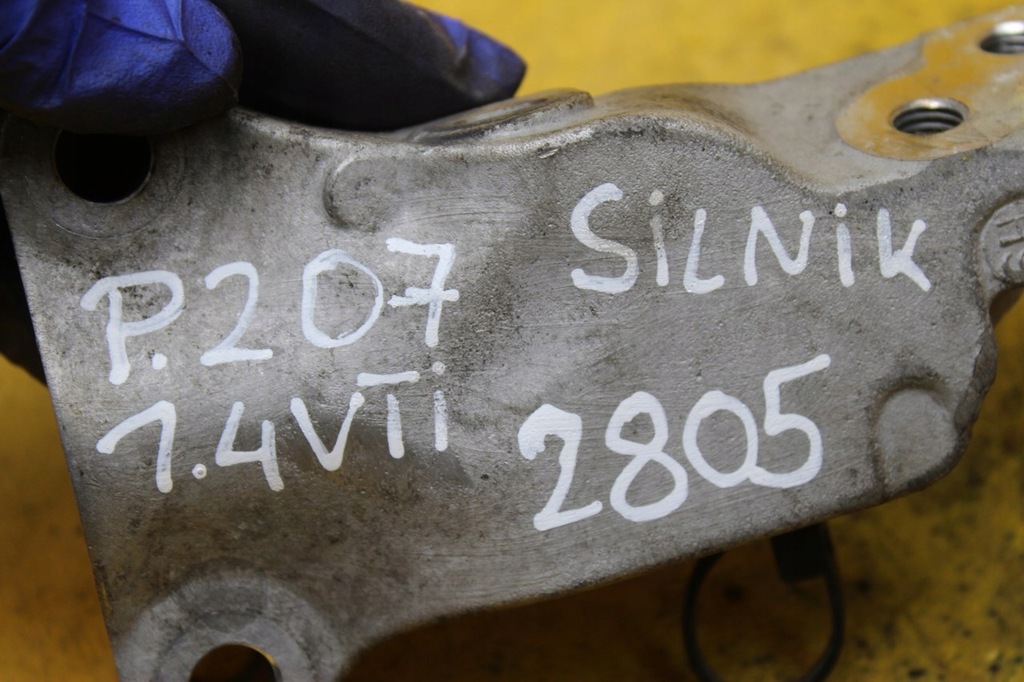 фото №6, Кронштейн двигуна peugeot 207 1.4 vti 9654165780