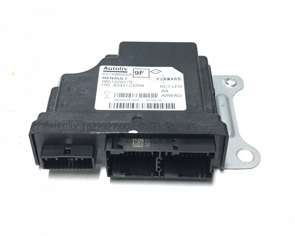 фото №1, Датчик подушек 985102057r подушка безопасности renault talisman