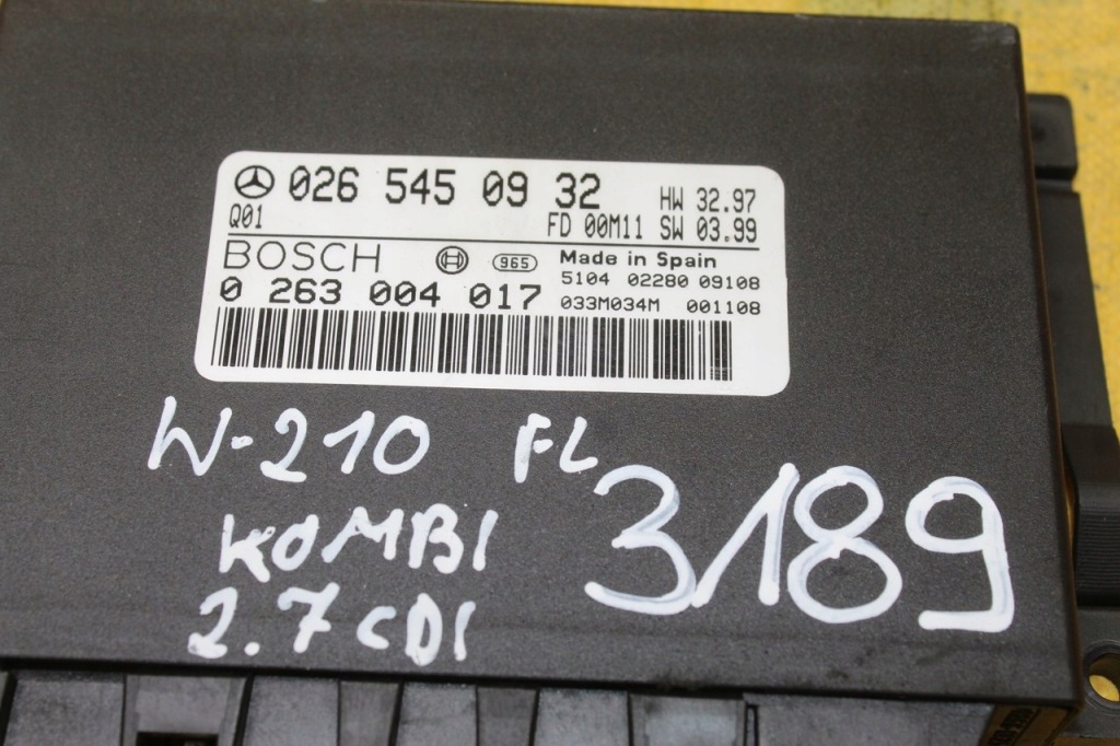 Модуль pdc mercedes w210 2.7 cdi 0265450932 в Україні