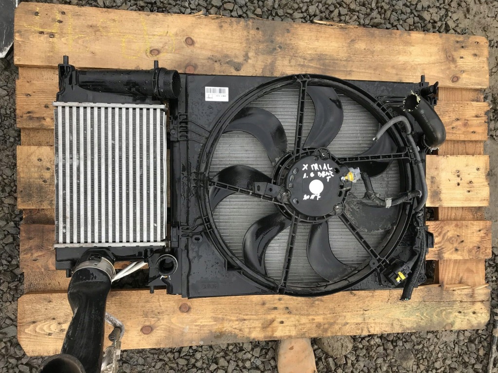 фото №1, Радиатор pas x-trail t32 1.6 turbo benz 2017 r