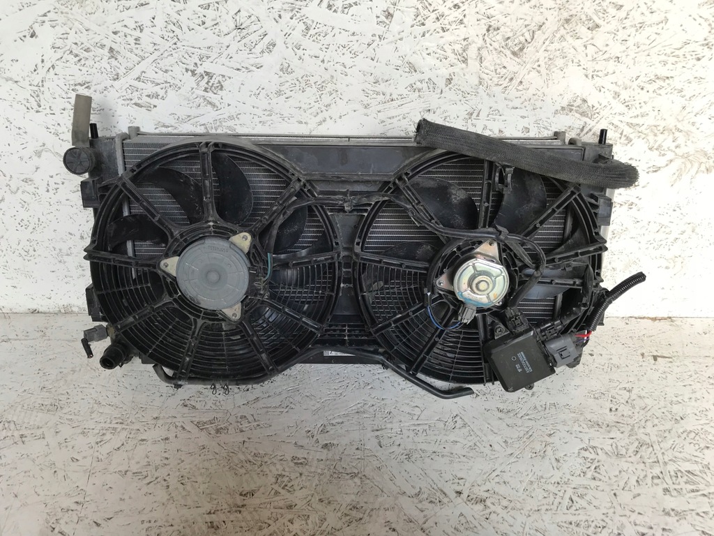 фото №1, Радиатор комплект nissan leaf вентилятор демонтаж
