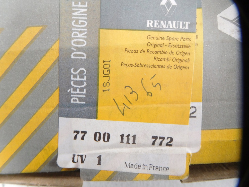 фото №8, Бортовий комп'ютер блок керування двигуна renault 7700111772