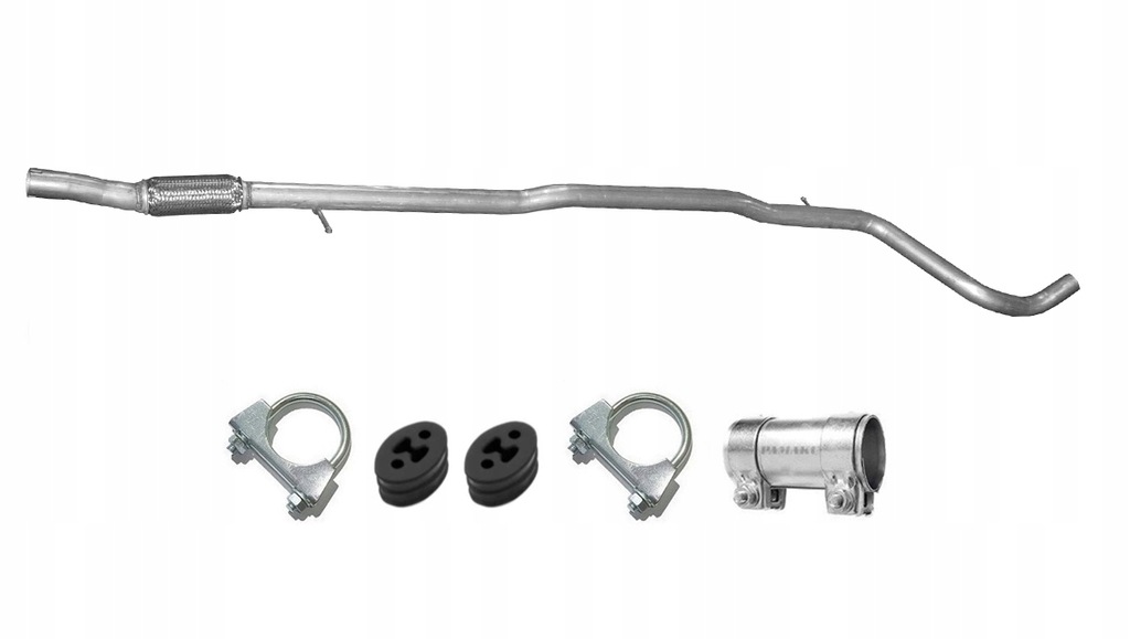 фото №1, Fiat panda ii 1.3 jtd 2004-2005 труба средняя