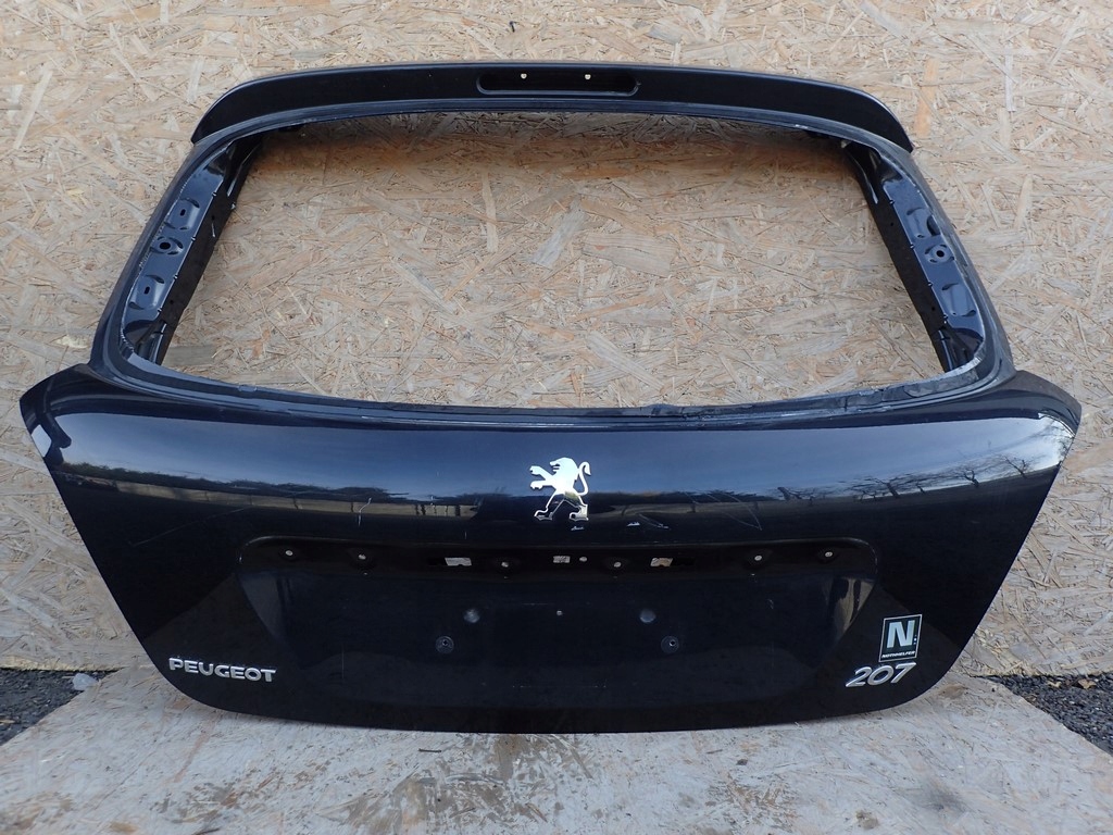 фото №1, Крышка багажника задняя крышка багажника peugeot 207 hb 2006-