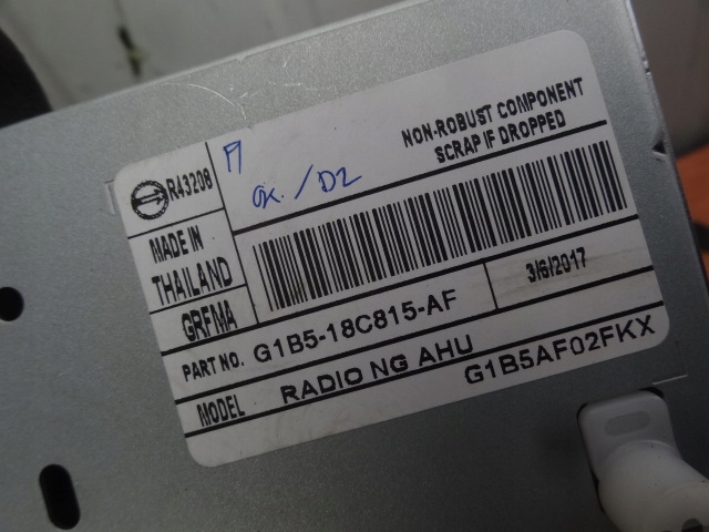 фото №9, Ford ka+ plus 2017 радио cd панель europa оригинал