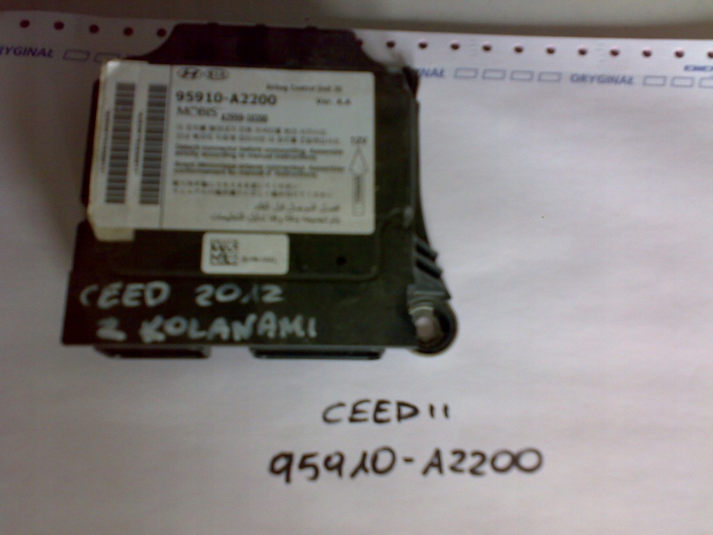 фото №1, Kia ceed ii 2012 2017 датчик модуль 95910-a2200