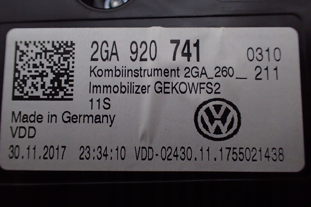 фото №7, Vw t-roc счетчик приборы 2.0tdi 2ga920741