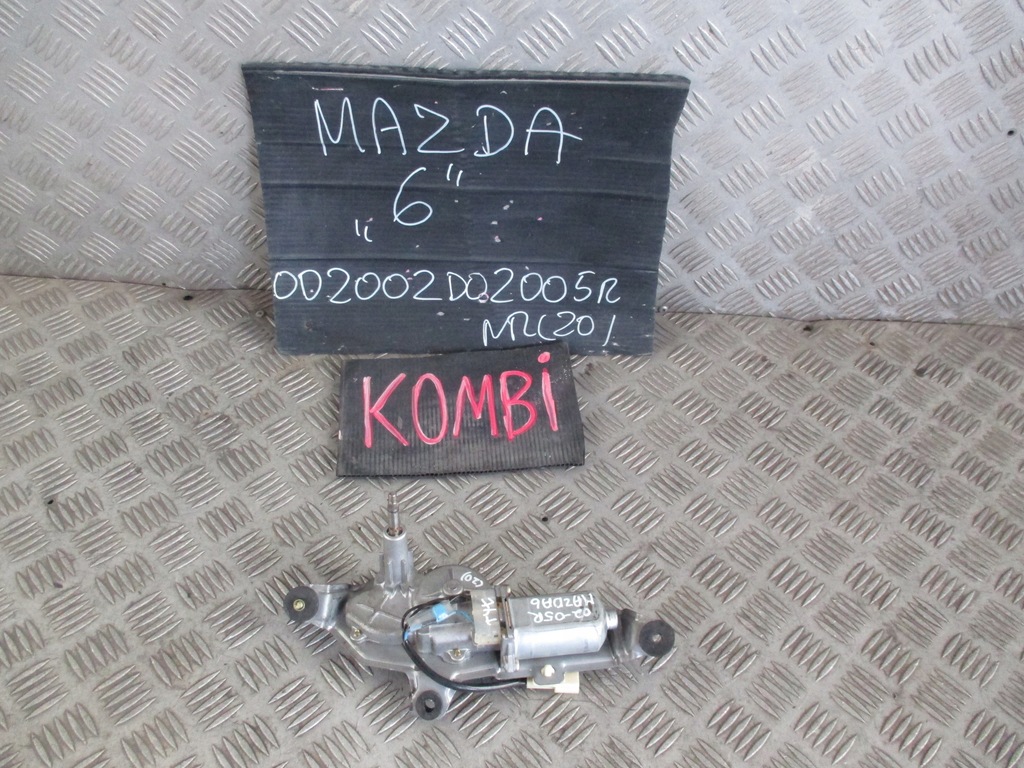 фото №7, Моторчик дворники задняя mazda 6 02-05r kombi