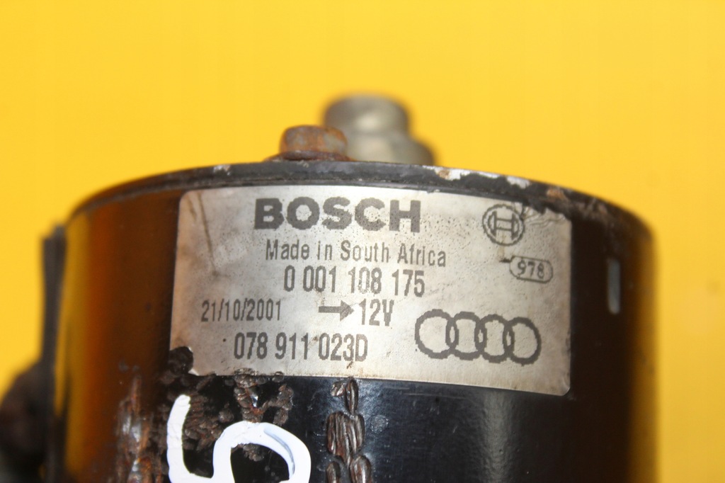 фото №6, Стартер audi a4 b6 3.0 b 078911023d