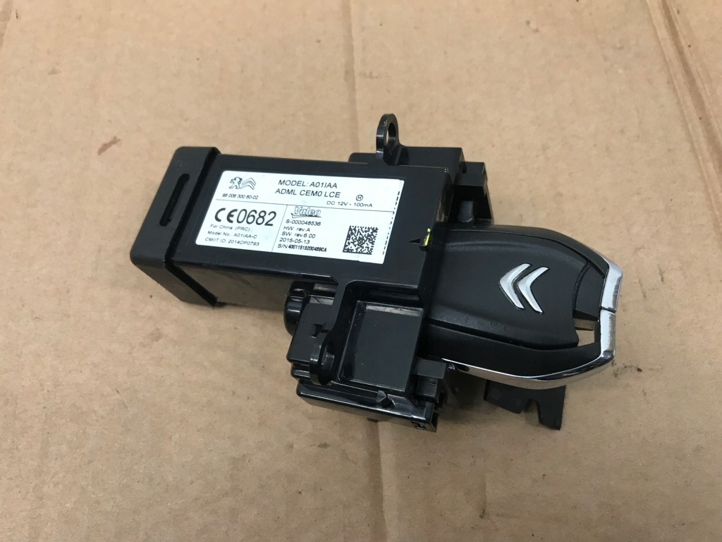 фото №3, C4 picasso ii замок зажигания ключ комплект