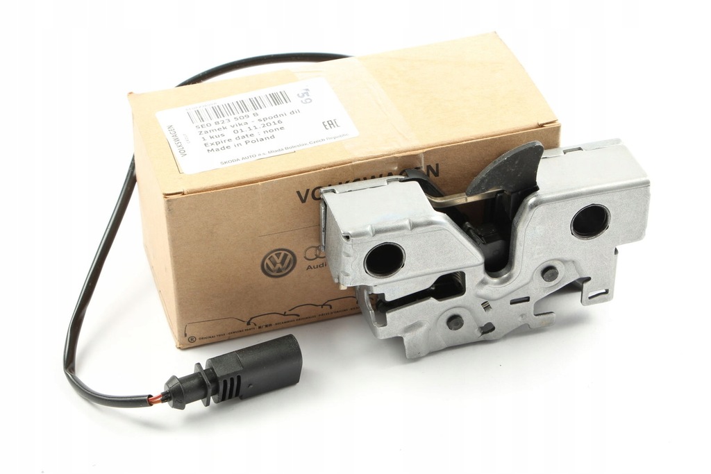 фото №1, Нижний замок капот skoda octavia iii оригинал oem