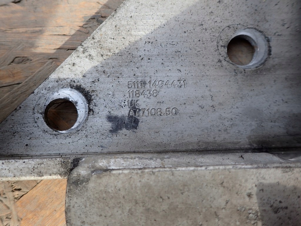 фото №2, Балка підсилювач перед mini cooper r50 r52 r53