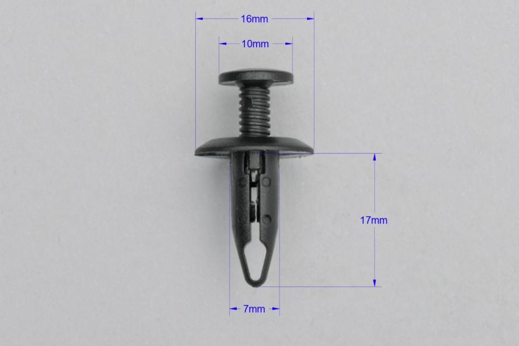 фото №3, Клипса штифт подкрылок ford cougar fiesta focus puma