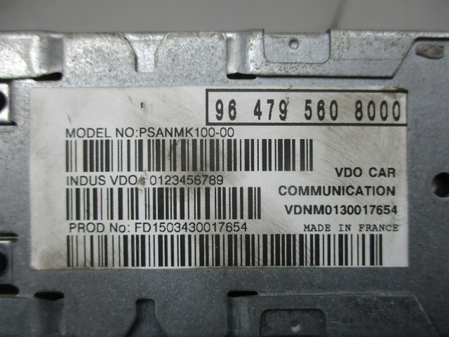 фото №6, Peugeot 607 зчитувач навігації 964795608000