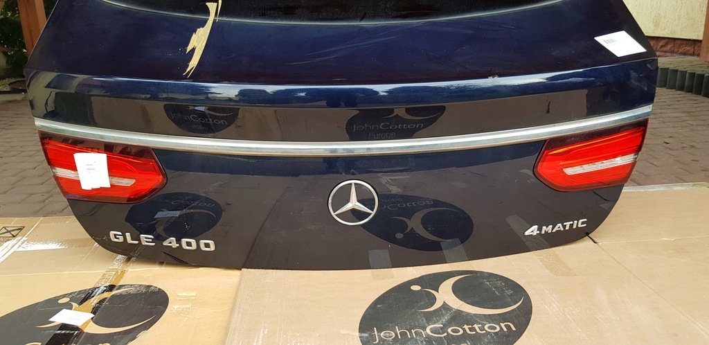 фото №8, Gle coupe кришка багажника лампи бампер задня amg 890