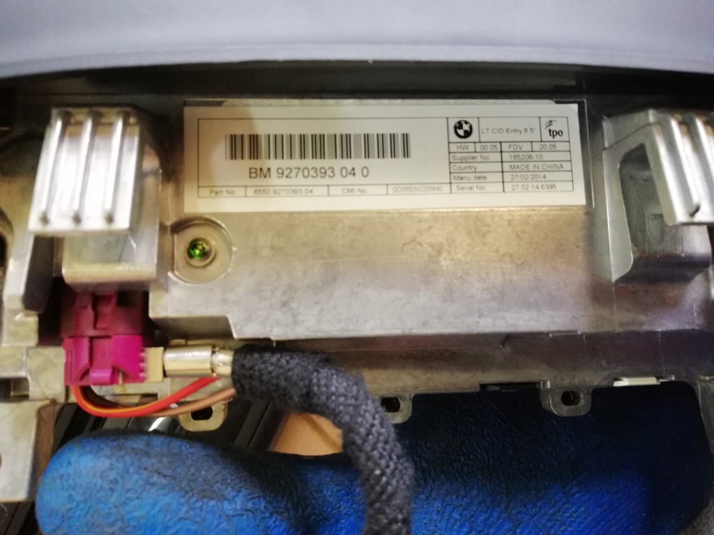 фото №10, Bmw 3 f30 f31 радіо навігація 9341078 дисплей