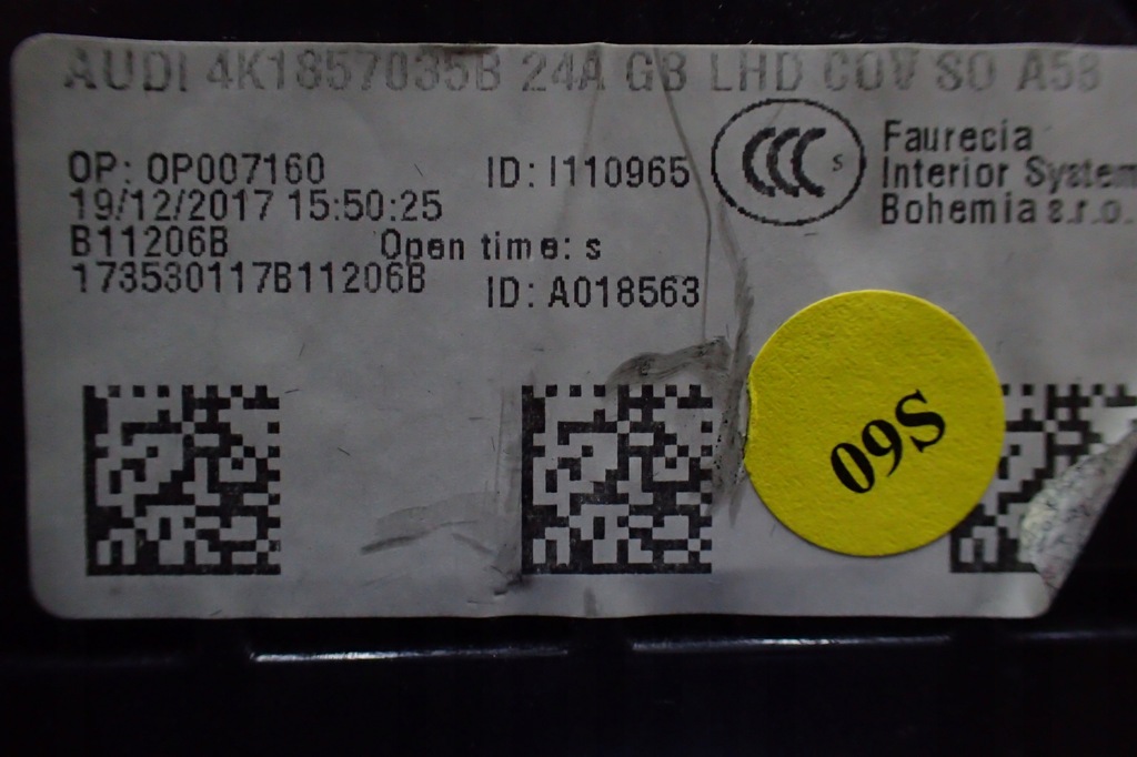 фото №9, Audi a7 4k бардачок пассажира 4k1857035b