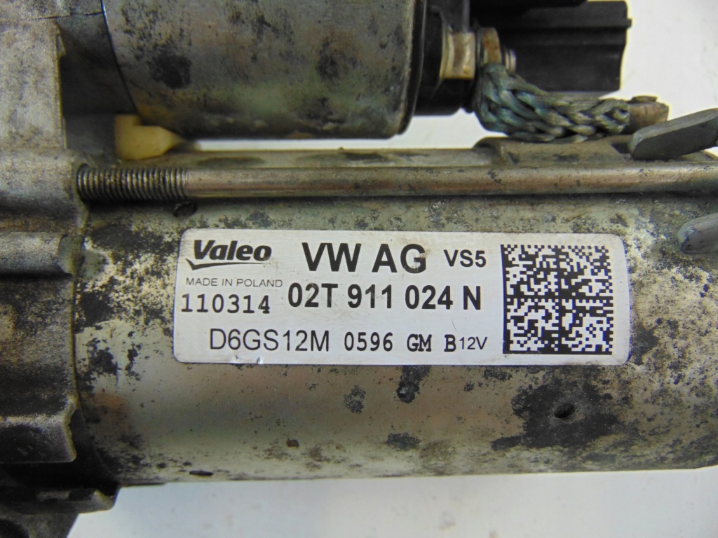 Стартер seat ibiza iv polo 1.2 tsi 02t911024n Зі Шроту