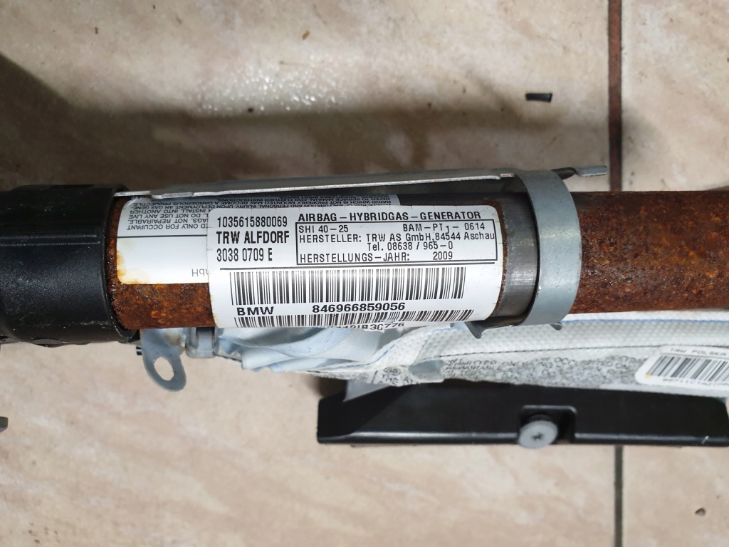 фото №10, Права ліва шторка безпеки подушка безпеки bmw 3 e91 lift 2009r.
