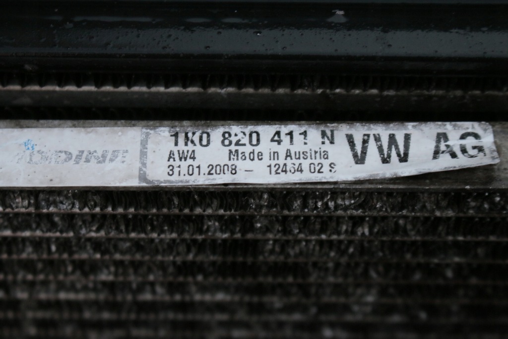 фото №4, Комплект радіатор вентилятор vw touran 1.9