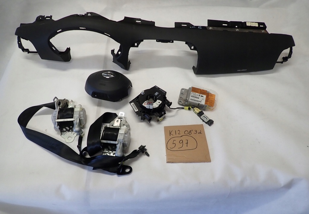 фото №9, Nissan micra k12 08-10 подушки безпеки повітряні eu