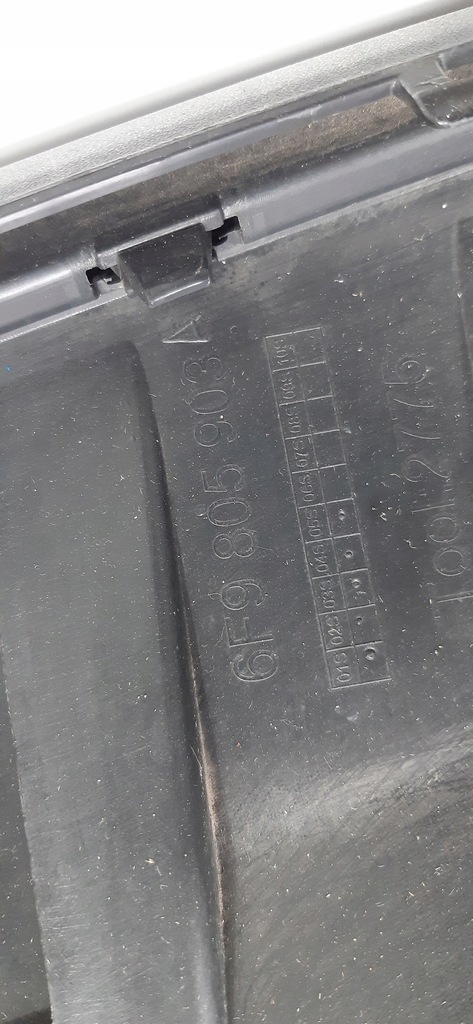 фото №12, Seat arona дифузор спойлер накладка-спойлер накладка бампера перед 6f9805903a