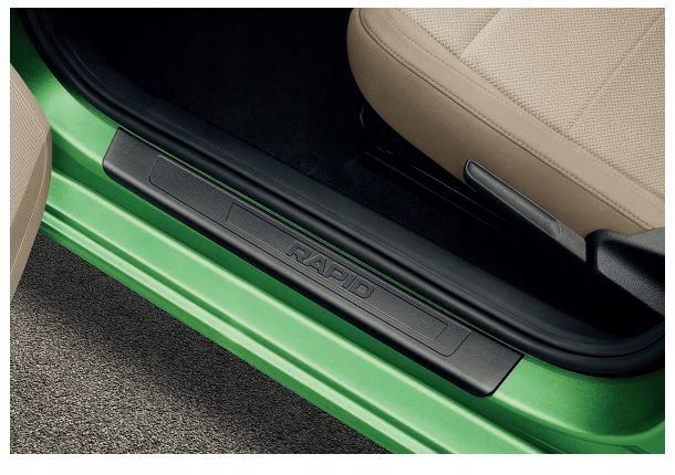 фото №2, Накладки накладки порог пороговые пороги skoda rapid 5ja071303a
