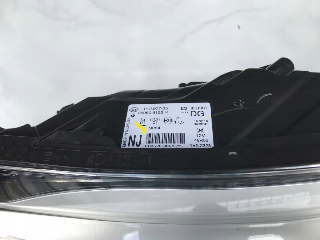 фото №4, Renault captur левая лампа перед full led lit 17-