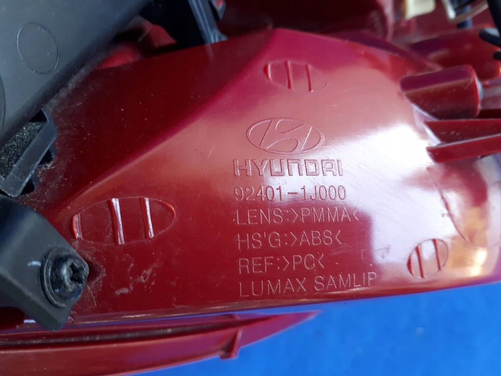 фото №10, Hyundai i20 2008-2012 08-12 лампа задня ліва