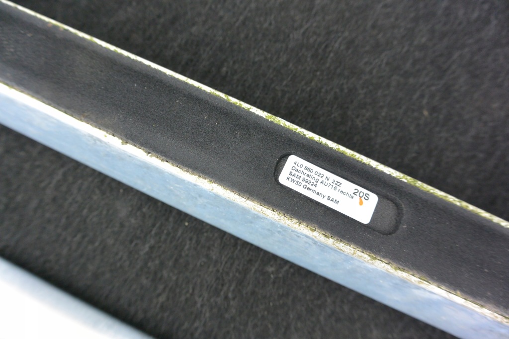 Рейлинги кровельные правый  левое  audi q7 4l рестайлинг  комплект Доставка