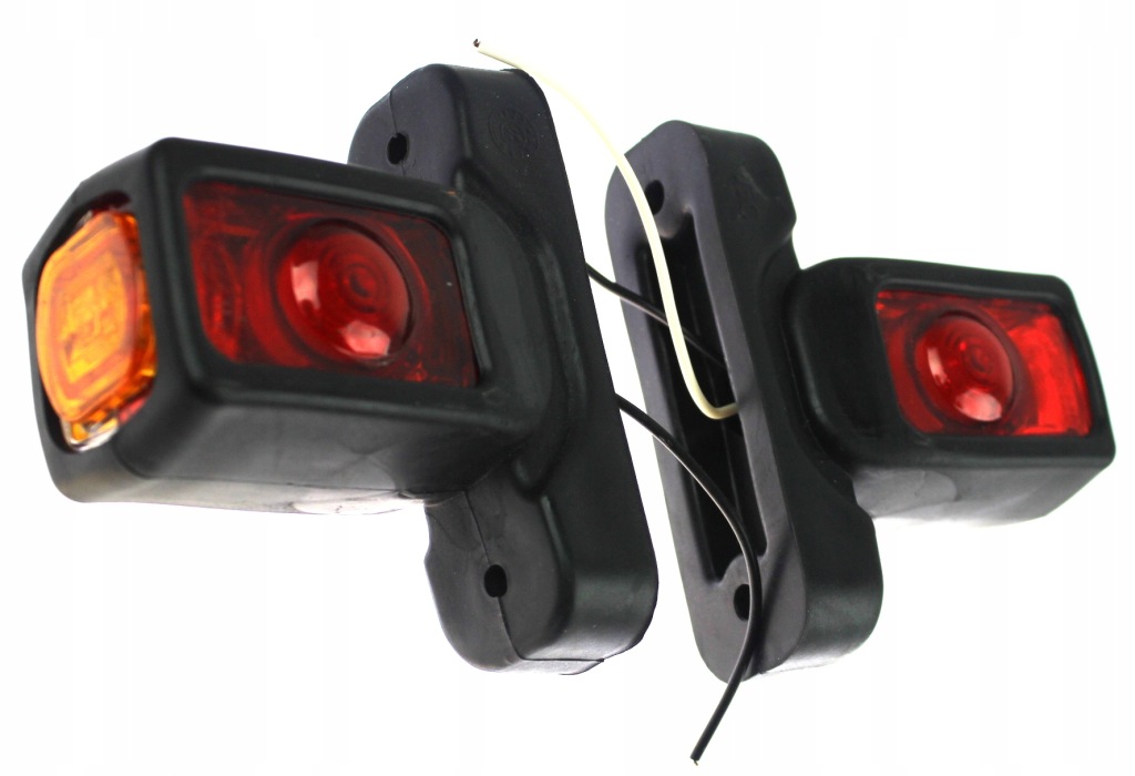 Лампа габаритна led габаритний ліхтар 3 кольори 12/24v пара Оригінал