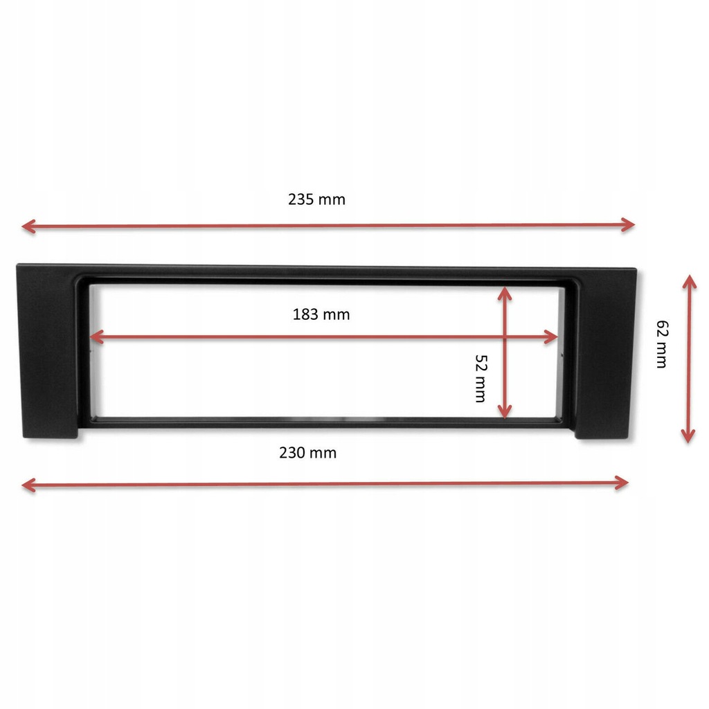 фото №7, Рамка радіо сепаратор ключі iso audi a4 b6 b7