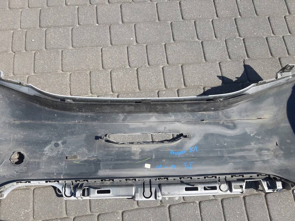 фото №6, Бампер задняя peugeot 208 11-13r