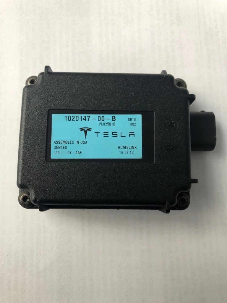 фото №1, Tesla s x модуль homelink eu 1020147-00-b новий
