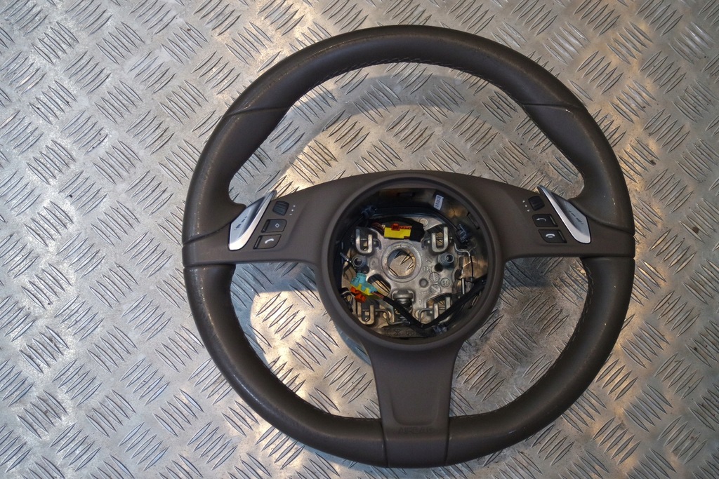 фото №1, Воздуховод коричневая кожа porsche panamera r24