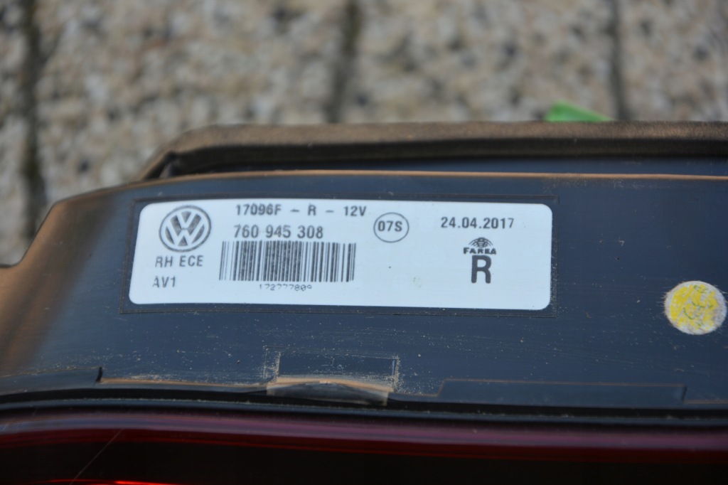 Фара задняя led vw touareg 3 3 760 Оригинал