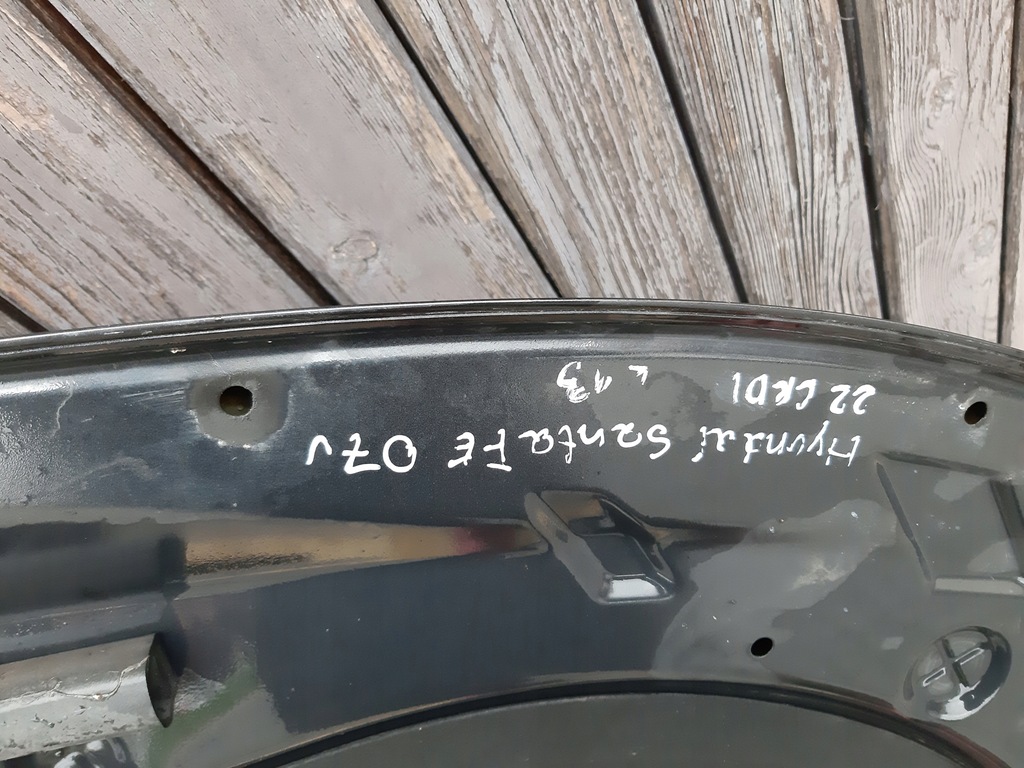 фото №4, Капот hyundai santa fe ii 06-12r czarna