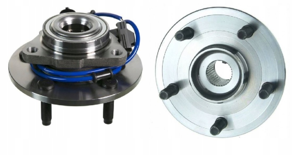 фото №1, Ступиця перед dodge ram 1500 2002 - 2005 з 4/abs