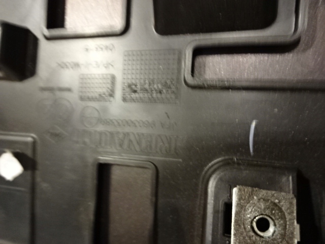 фото №3, Спойлер спойлер задняя renault scenic vi