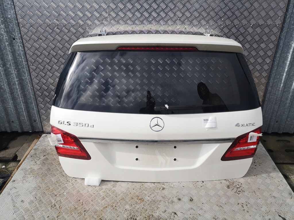 фото №4, Mercedes x166 gls 2015 r крышка багажника багажника 799